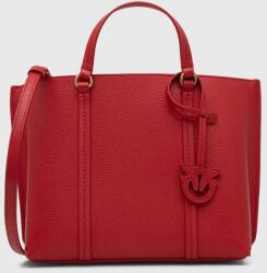 Pinko bőr táska - piros Univerzális méret - answear - 76 990 Ft