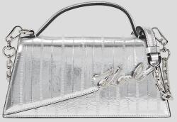 Karl Lagerfeld bőr táska - ezüst Univerzális méret - answear - 80 990 Ft