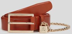 Karl Lagerfeld bőr öv - piros 95 - answear - 35 990 Ft