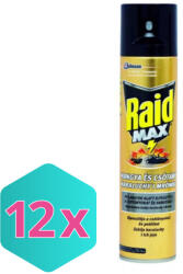 Raid Max hangya és csótányírtó aeroszol 400ml KARTON - 12 db (K8711800137866)