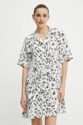 KARL LAGERFELD vászon ruha - fehér 34