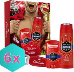 Old Spice Ajándékcsomag CAPTAIN THE FOOTBALLER Tusfürdő 250 ml + Dezodor 150ml KARTON - 6 db (K8700216131599)