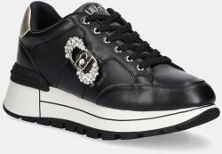 LIU JO bőr sportcipő AMAZING 41 fekete, BF5043PX026S1189 - fekete Női 39