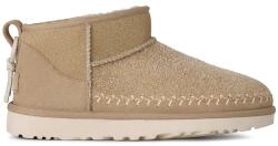Ugg velúr hócipő Classic Ultra Mini Biarritz - bézs Női 36