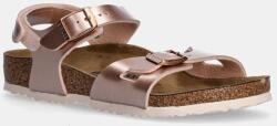 Birkenstock gyerekszandál bőrből Rio AS Kids AS Kids - rózsaszín 26
