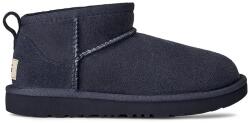 Ugg gyerek hócipő velúrból KIDS CLASSIC ULTRA MINI szürke, 1130750K - sötétkék 33.5