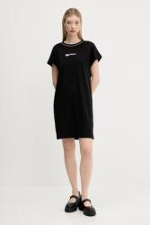 Karl Lagerfeld Jeans pamut ruha - fekete M - answear - 33 190 Ft