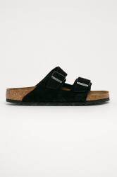 Birkenstock papucs velúrból Arizona fekete, férfi - fekete Férfi 43