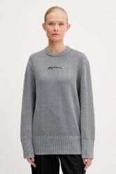 Karl Lagerfeld Jeans pamut pulóver szürke, A3W18037 - szürke M