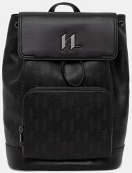 KARL LAGERFELD hátizsák fekete, nagy, sima, A1M30012 - fekete Univerzális méret
