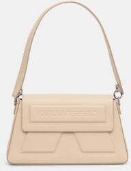 Karl Lagerfeld bőr táska - bézs Univerzális méret - answear - 94 990 Ft