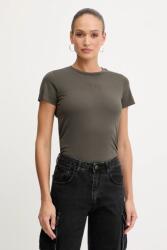 Pinko pamut póló - zöld XS - answear - 30 990 Ft