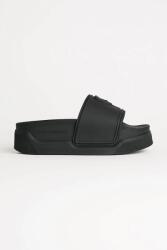 Karl Lagerfeld papucs KONDOMINIUM fekete, női, platformos, KL88819 - fekete Női 38