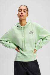 KARL LAGERFELD pamut melegítőfelső - zöld S