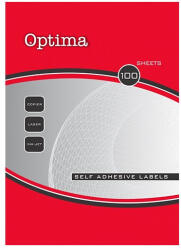 Optima Etikett OPTIMA 32084 70x25, 4mm 3300 címke/doboz 100 ív/doboz (32084) - tonerpiac