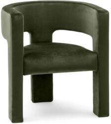  Fotoliu design verde închis ALPAH B VELVET