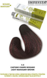 Imperity Impevita Ammónia- és PPD Mentes Krémhajfesték 100ml 5.6 Világosbarna Mahagóni IP