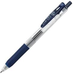 Zebra Zseléstoll, 0, 33 mm, nyomógombos, ZEBRA "Sarasa Clip", kékesfekete (TZ14315) - tintasziget