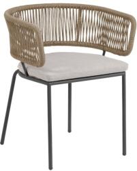 Kave Home Bézs fonott kerti szék Kave Home Nadin (LF-CC6068J12)