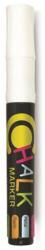 FlexOffice Krétamarker, 2, 5 mm, 1 db/bliszter, FLEXOFFICE "Chalkmarker", fehér (FOCM01BLF) - tintasziget
