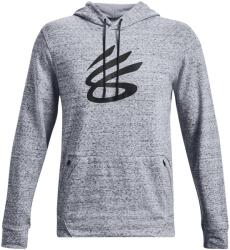 Under Armour Férfi sportos cipzár nélküli pulcsi Under Armour CURRY PULLOVER HOOD szürke 1370276-011 - L