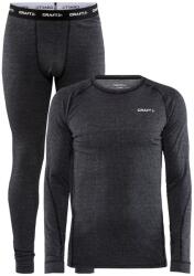 Craft Férfi tréningruha Craft CORE WOOL MERINO SET fekete 1909711-998000 - XL