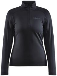 Craft Női funkcionális félcipzáras pulcsi Craft CORE GAIN MIDLAYER W fekete 1909497-999000 - S