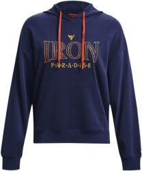 Under Armour Project Rock Női sportos cipzáras pulcsi Under Armour PJT RCK EVERYDAY TERRY HDY W kék 1380186-410 - L