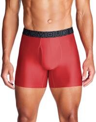 Under Armour Férfi boxer nadrág Under Armour PERF TECH 6IN (3-PACK) piros 1383878-600 - 5XL