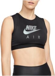 Nike Női merevítő nélküli sportmelltartó Nike W NK AIR DF SWSH HN MESH BRA W fekete DM0643-010 - M