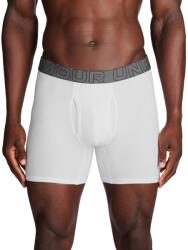 Under Armour Férfi boxer nadrág Under Armour PERF COTTON 6IN (3-PACK) fehér 1383889-100 - XXL