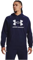 Under Armour Férfi sportos cipzár nélküli pulcsi Under Armour RIVAL FLEECE LOGO HD kék 1379758-410 - XL