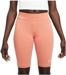 Nike Női szabadidős rövidnadrág Nike W NSW ESSNTL MR BIKER SHORT W narancs CZ8526-827 - M