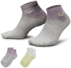 Nike Férfi pamut bokazokni Nike EVERYDAY PLUS (2 PAIRS) szürke FJ4913-908 - XL