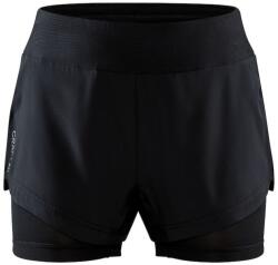 Craft Női sport rövidnadrág Craft ADV ESSENCE 2V1 W fekete 1910722-999000 - S