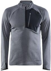 Craft Férfi funkcionális félcipzáras pulcsi Craft CORE TRIM THERMAL MIDLAYER szürke 1909500-975000 - XXL