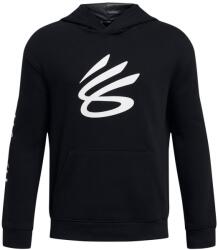 Under Armour Gyerek sportos cipzár nélküli pulcsi Under Armour CURRY BOYS SPLASH HOODIE fekete 1380333-002 - YXL