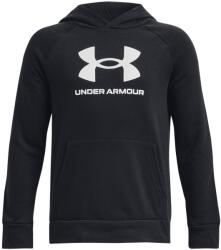 Under Armour Gyerek sportos cipzár nélküli pulcsi Under Armour RIVAL FLEECE BL HOODIE K fekete 1379791-001 - YS