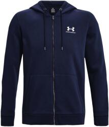 Under Armour Férfi funkcionális cipzár nélküli pulcsi Under Armour ESSENTIAL FLEECE FZ HOOD kék 1373881-410 - XL