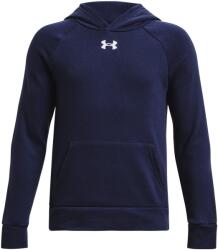 Under Armour Gyerek sportos cipzár nélküli pulcsi Under Armour RIVAL FLEECE HOODIE K kék 1379792-410 - YL