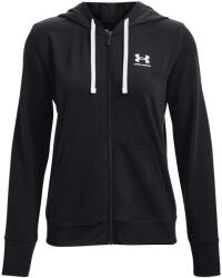 Under Armour Női funkcionális cipzár nélküli pulcsi Under Armour RIVAL TERRY FZ HOODIE W fekete 1369853-001 - S