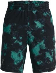 Under Armour Project Rock Gyerek szabadidős rövidnadrág Under Armour PJT ROCK PRINTED WVN SHORT K zöld 1379006-722 - YS