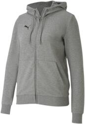 PUMA Női szabadidős cipzár nélküli pulcsi Puma TEAMGOAL 23 CASUALS HOODED JACKET W szürke 657083-33 - S