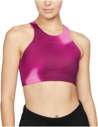 Nike Női merevítő sportmelltartó Nike W NY DF SWSH MD365 AOP BRA W rózsaszín DM0647-665 - XS