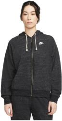 Nike Női szabadidős cipzár nélküli pulcsi Nike NSW GYM VNTG EASY FZ HOODIE W fekete DM6386-010 - S
