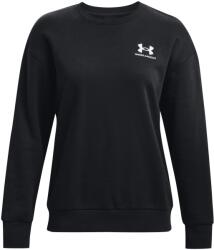 Under Armour Női sportos cipzár nélküli pulcsi Under Armour ESSENTIAL FLEECE CREW W fekete 1373032-001 - M