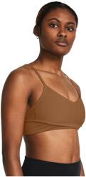 Under Armour Női merevítő nélküli sportmelltartó Under Armour MERIDIAN RIB BRALETTE W barna 1384011-253 - M