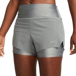 Nike Női sport rövidnadrág Nike W NK SWIFT DF MR 3IN 2N1 SHORT W szürke DX1029-084 - M