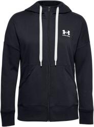 Under Armour Női sportos cipzáras pulcsi Under Armour RIVAL FLEECE FZ HOODIE W fekete 1356400-001 - L