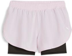 PUMA Női sport rövidnadrág Puma RUN FAV WOVEN 2IN1 SHORT W rózsaszín 523181-60 - M
